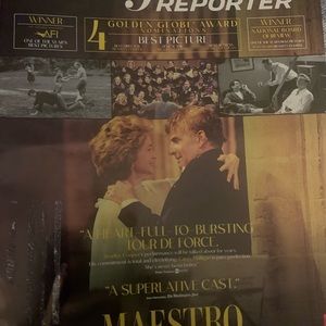The Hollywood Reporter 12/14/23 Maestro Bradley Cooper writer director collect